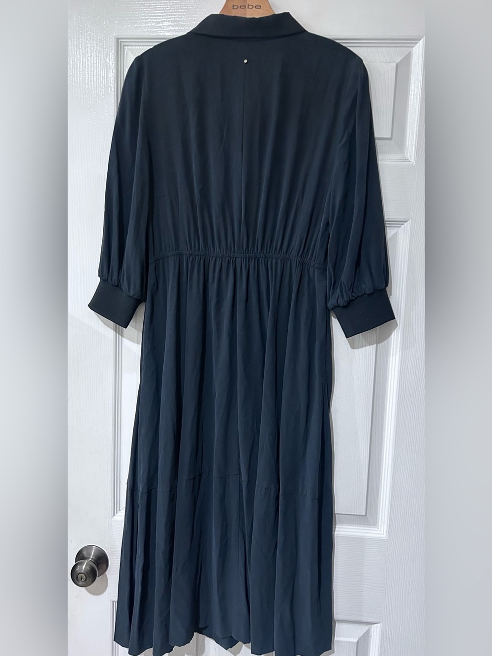 Cuyana Washable Silk Funnel Neck Dress SIZE:SMALL (Flawed) - Picture 6 of 11